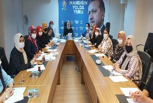 Kadın Kollarımız Tüm Kadrosuyla Üye Çalışmalarına Devam Ediyor...